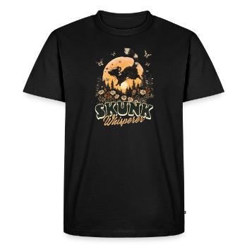 Skunk Skunk Whisperer - Men's Premium Organic T-Shirt - black - Front - Nico (187cm)