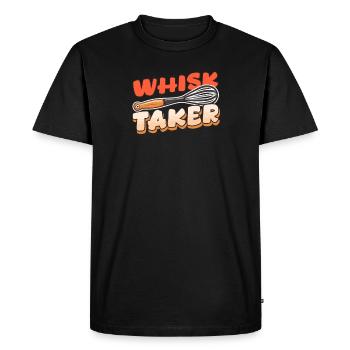 Fouet de cuisson - T-shirt Premium bio Homme - noir - Devant - Nico (187cm)