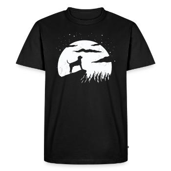 Treeing Walker Coonhound - T-shirt Premium bio Homme - noir - Devant - Nico (187cm)