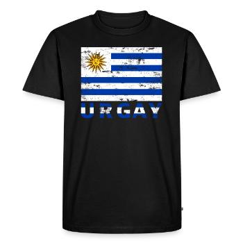 You Are Gay - Men's Premium Organic T-Shirt - black - Front - Nico (187cm)