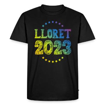 Lloret De Mar 2023 - T-shirt Premium bio Homme - noir - Devant - Nico (187cm)
