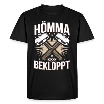 Rhénanie-du-Nord-Westphalie Rhénanie-du-Nord-Westphalie Rhénanie-du-Nord-Westphalie Allemagne Ruhrpott - T-shirt Premium bio Homme - noir - Devant - Nico (187cm)