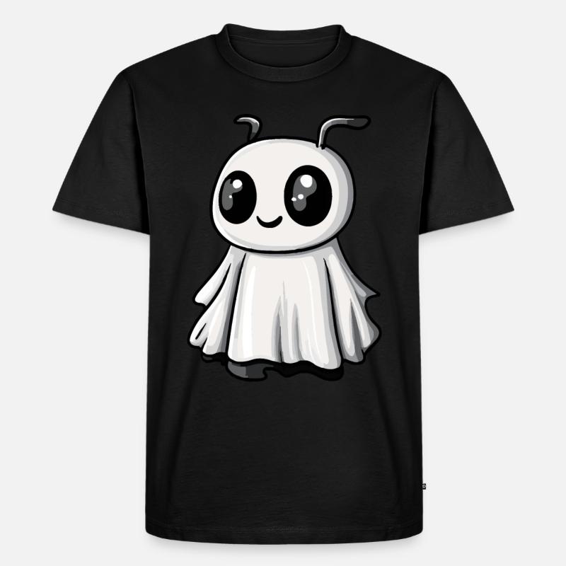 Ameise Halloween Comic Geist - Männer Premium Bio T-Shirt - Schwarz