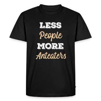 Anteater idée de cadeau d'animal - T-shirt Premium bio Homme - noir - Devant - Nico (187cm)