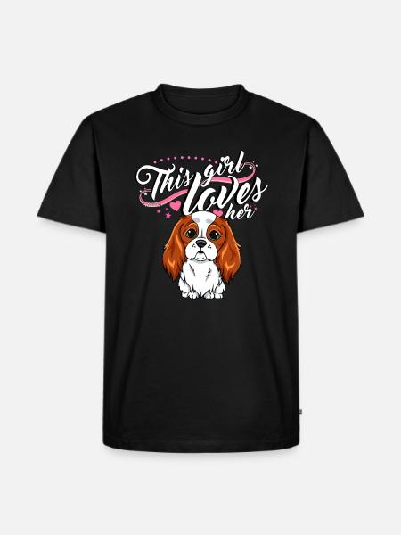 Cavalier Girl 3 - T-shirt Premium bio Homme - noir