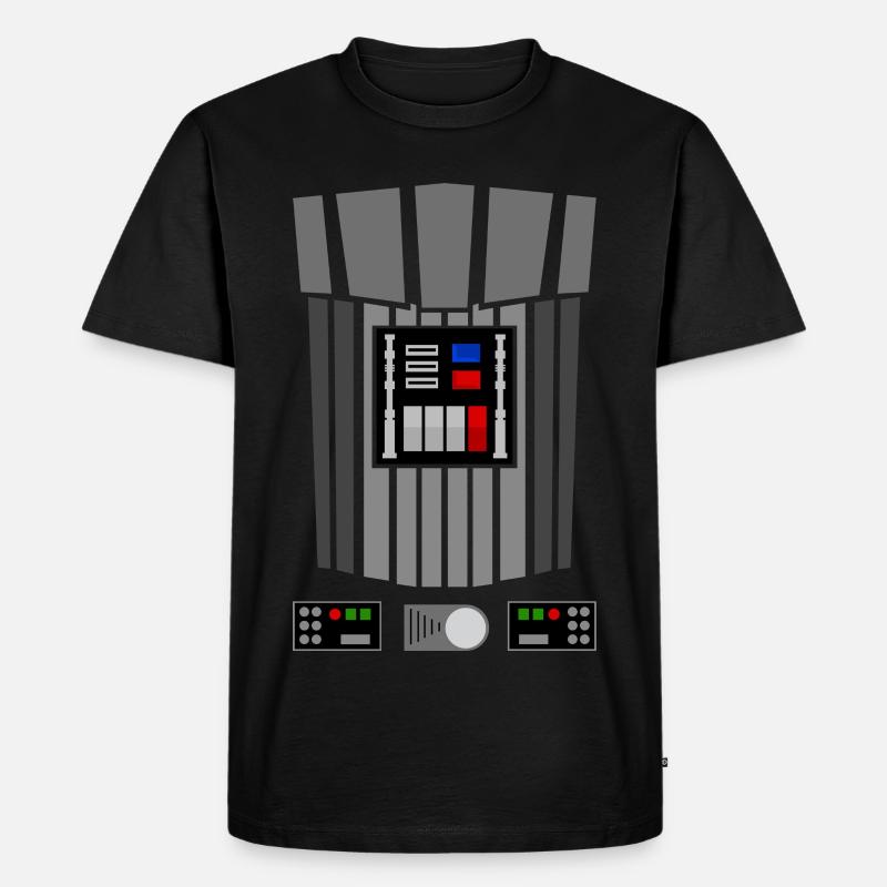 Darth Vader - Männer Premium Bio T-Shirt - Schwarz