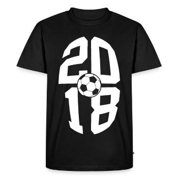 8 ANS DE NAISSANCE 2018 FOOTBALL 8E ANNIVERSAIRE - T-shirt Premium bio Homme - noir - Devant - Nico (187cm)