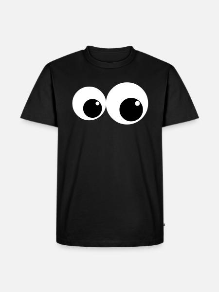 eyes2 - Men's Premium Organic T-Shirt - black