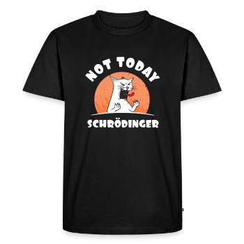 Physics Physicist Student - Men's Premium Organic T-Shirt - black - Front - Nico (187cm)