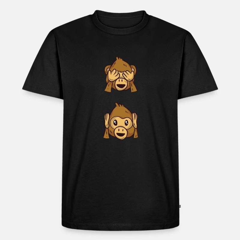Rentner - Männer Premium Bio T-Shirt - Schwarz