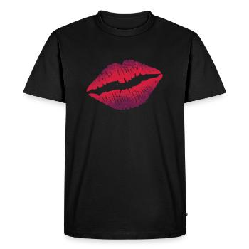 nurse - Men's Premium Organic T-Shirt - black - Front - Nico (187cm)