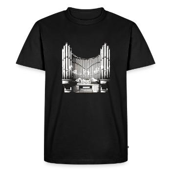 organe - T-shirt Premium bio Homme - noir - Devant - Nico (187cm)