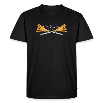facility manager - Men's Premium Organic T-Shirt - black - Front - Nico (187cm)