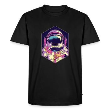 Astronomie - T-shirt Premium bio Homme - noir - Devant - Nico (187cm)