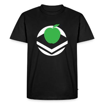 Prof - T-shirt Premium bio Homme - noir - Devant - Nico (187cm)