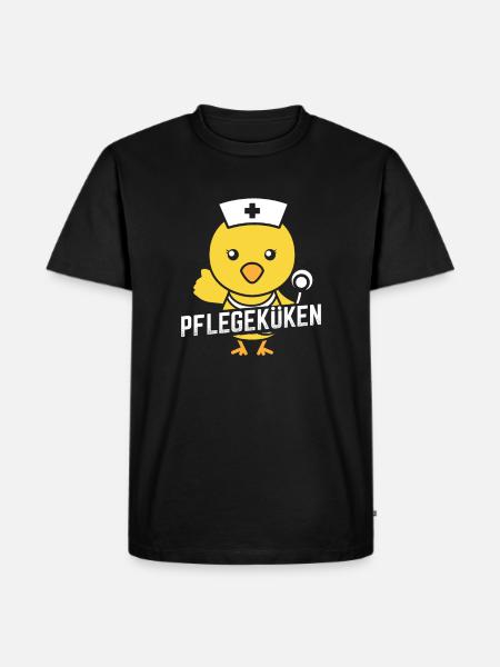 Krankenpfleger Krankenschwester - Männer Premium Bio T-Shirt - Schwarz
