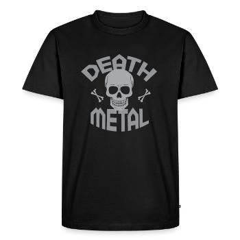 Death Metal - T-shirt Premium bio Homme - noir - Devant - Nico (187cm)