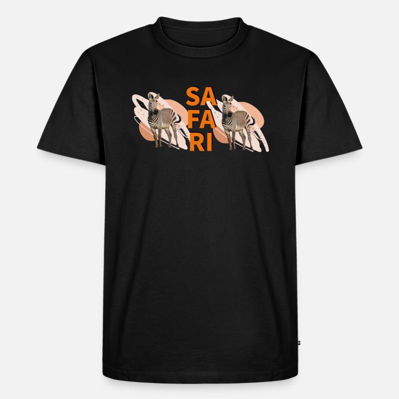 SA FA RI - Männer Premium Bio T-Shirt - Schwarz