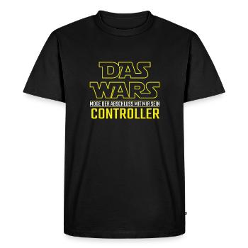 L’idée cadeau du contrôleur de conclusion de Wars - T-shirt Premium bio Homme - noir - Devant - Nico (187cm)