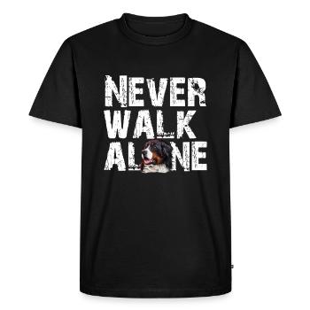 Bouvier bernois - T-shirt Premium bio Homme - noir - Devant - Nico (187cm)