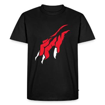 Creepy Monster Hands Claw Horror Scary Halloween - Men's Premium Organic T-Shirt - black - Front - Nico (187cm)