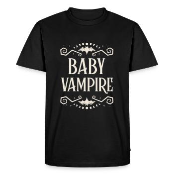 BABY VAMPIRE T-shirt Design - Men's Premium Organic T-Shirt - black - Front - Nico (187cm)
