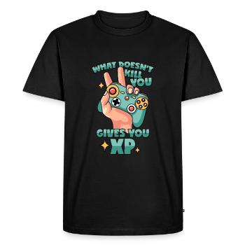 Citation du joueur XP Gaming - T-shirt Premium bio Homme - noir - Devant - Nico (187cm)