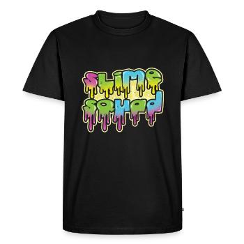 Slime Kid Love Slime Crafts Art Slime Squad - Men's Premium Organic T-Shirt - black - Front - Nico (187cm)