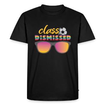 Summer Day Of School Happy Last Class Dismissed - Men's Premium Organic T-Shirt - black - Front - Nico (187cm)