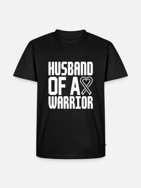 Mari d’un guerrier - T-shirt Premium bio Homme - noir