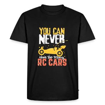 Remote controlled car rc car gift - Men's Premium Organic T-Shirt - black - Front - Nico (187cm)