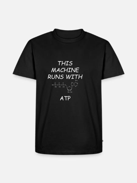 ATP - Men's Premium Organic T-Shirt - black