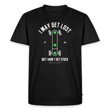 Syncro cool dicton pour les fans de bus - T-shirt Premium bio Homme - noir - Devant - Nico (187cm)