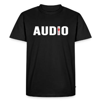 DJ Audio Sound Mixer SyntheSize Mixtape Music - T-shirt Premium bio Homme - noir - Devant - Nico (187cm)