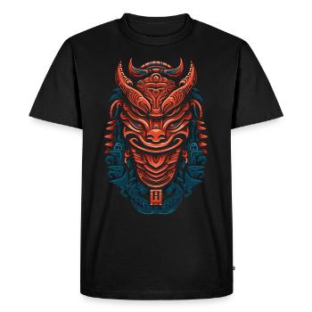 Dragon Gnome - T-shirt Premium bio Homme - noir - Devant - Nico (187cm)