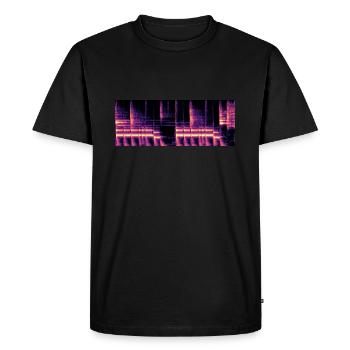 under pressure - Men's Premium Organic T-Shirt - black - Front - Nico (187cm)