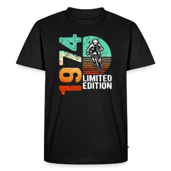 1974 Édition limitée VTT Bike Bike Bike - T-shirt Premium bio Homme - noir - Devant - Nico (187cm)