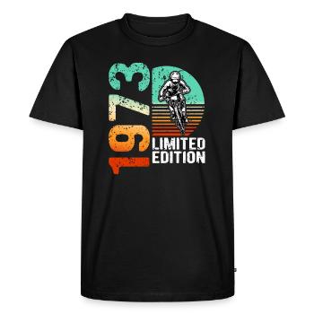 1973 Édition limitée VTT Bike Bike Bike - T-shirt Premium bio Homme - noir - Devant - Nico (187cm)