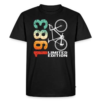 40 Anniversaire 1983 Vintage Retro Cycliste Cycliste - T-shirt Premium bio Homme - noir - Devant - Nico (187cm)