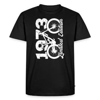 1973 Édition limitée VTT Bike Bike Bike - T-shirt Premium bio Homme - noir - Devant - Nico (187cm)