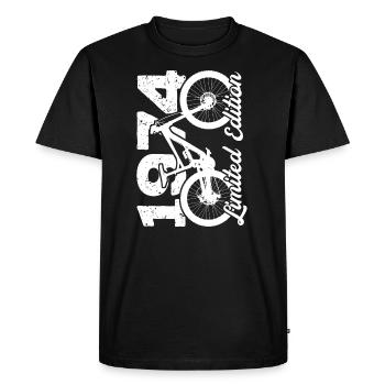 1974 Édition limitée VTT Bike Bike Bike - T-shirt Premium bio Homme - noir - Devant - Nico (187cm)