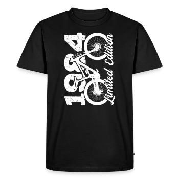 1984 Édition limitée VTT Bike Bike Bike - T-shirt Premium bio Homme - noir - Devant - Nico (187cm)