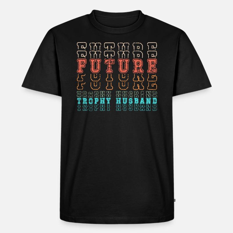 Ehemann Bräutigam Heirat Verlobung Geschenkidee - Männer Premium Bio T-Shirt - Schwarz