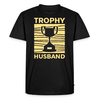 Mari Marié Mariage Mariage Idée Cadeau - T-shirt Premium bio Homme - noir - Devant - Nico (187cm)