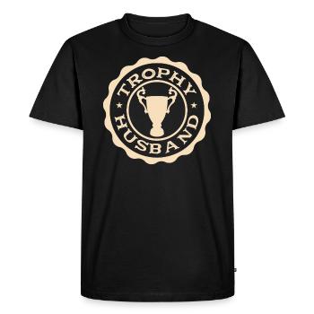 Mari Marié Mariage Mariage Idée Cadeau - T-shirt Premium bio Homme - noir - Devant - Nico (187cm)
