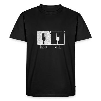 Metal Heavy Metal Musim Gothic Death Metal utilisé - T-shirt Premium bio Homme - noir - Devant - Nico (187cm)