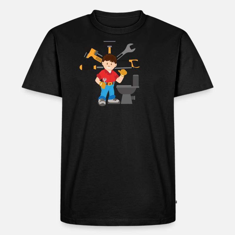 Klemptner Dulli - Männer Premium Bio T-Shirt - undefined
