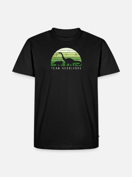 Team Herbivore - herbivore - Men's Premium Organic T-Shirt - black