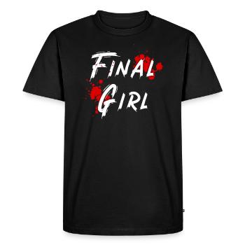 Survivants du film d’horreur Final Girl - T-shirt Premium bio Homme - noir - Devant - Nico (187cm)