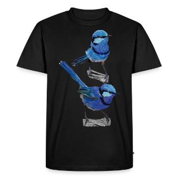splendide maluro - T-shirt Premium bio Homme - noir - Devant - Nico (187cm)